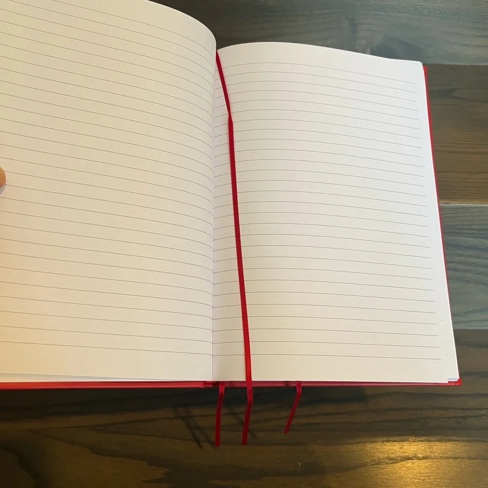 Kate Spade Red Hearts Journal Notebook